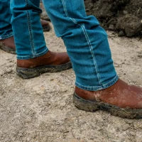 Steel Blue Heeler Men's 10 inch Steel Toe Electrical Hazard Work Wellington