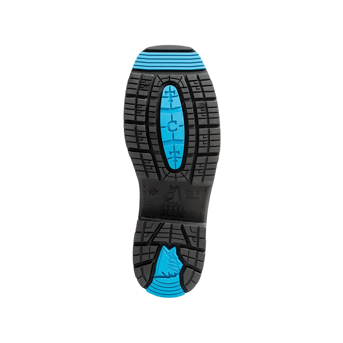 Steel Blue - Blue Heeler Men's 10-inch Internal Met Steel Toe Waterproof Western