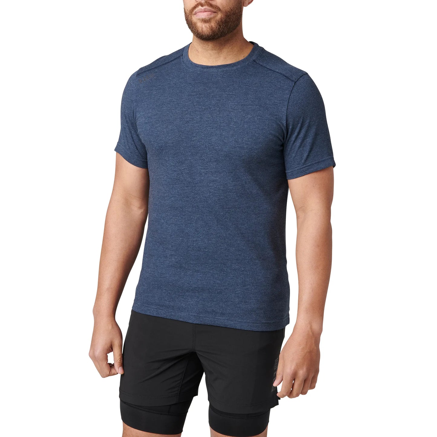 PT-R® Charge Short Sleeve Top 2.0 – Pacific Navy Heather