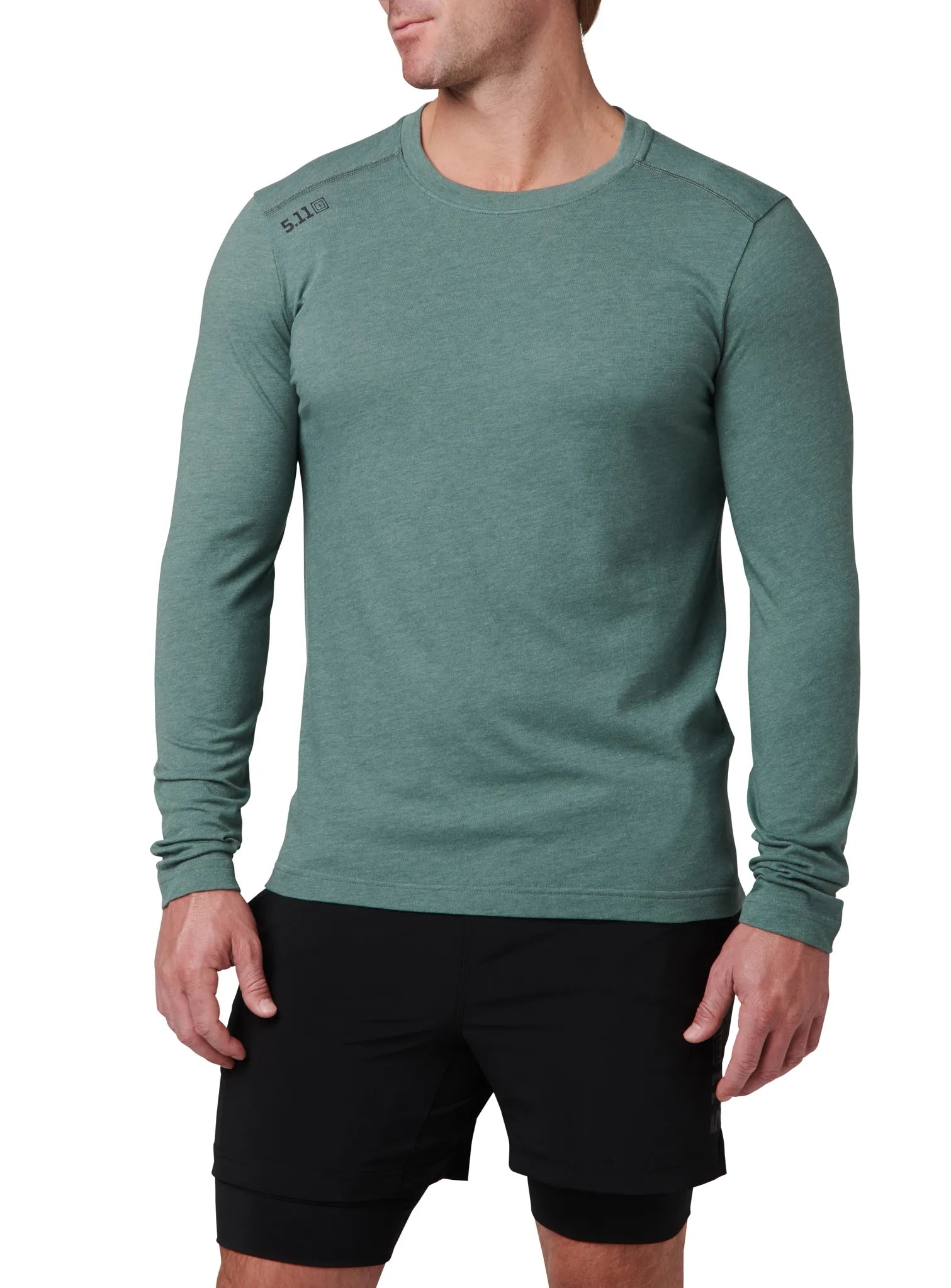 PT-R® Charge Long Sleeve 2.0 – Willow Green Heather