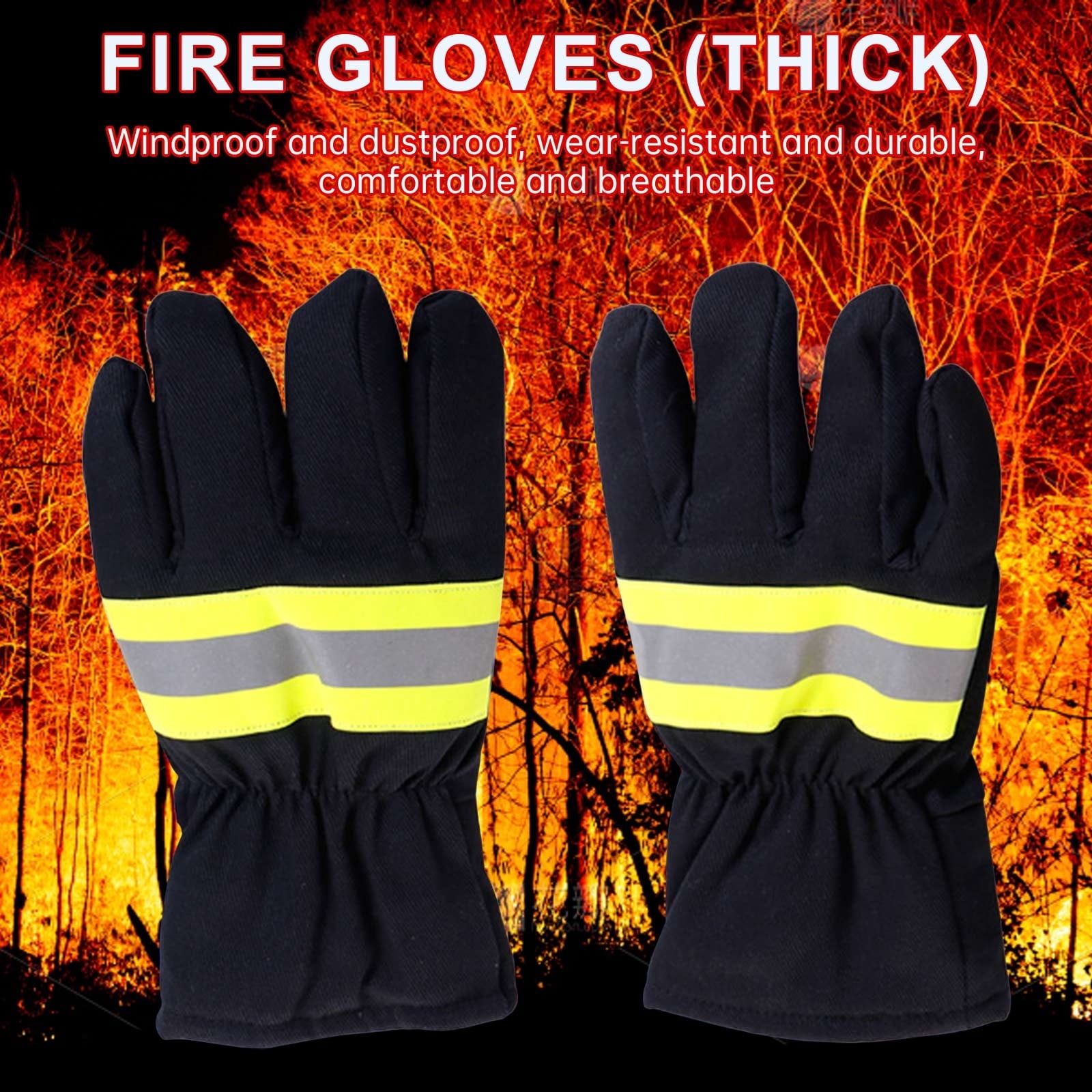 Wildland firefighter gloves NFPA 1977 - detail