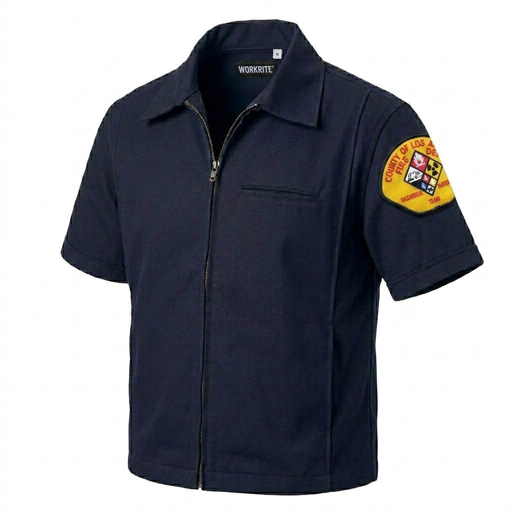 WorkRite “The Shorty” L.A. County Fire Workshirt (3)