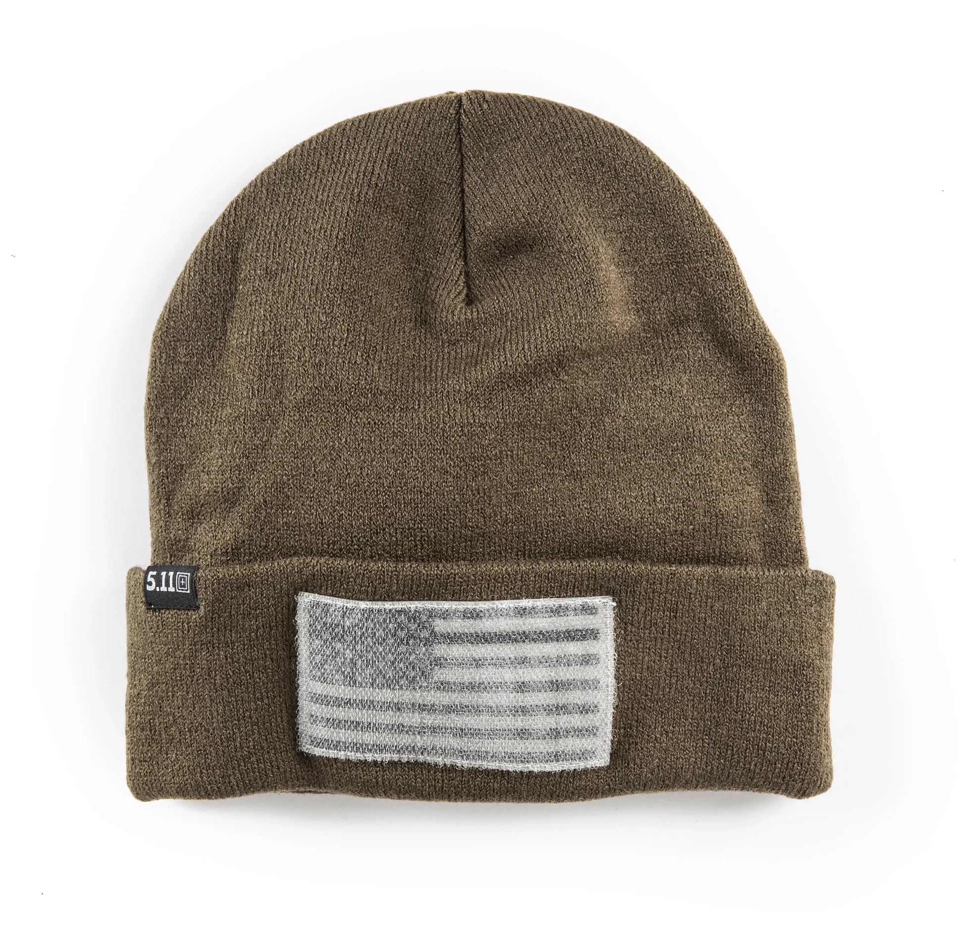 Cuffed Flag Bearer Beanie – Ranger Green