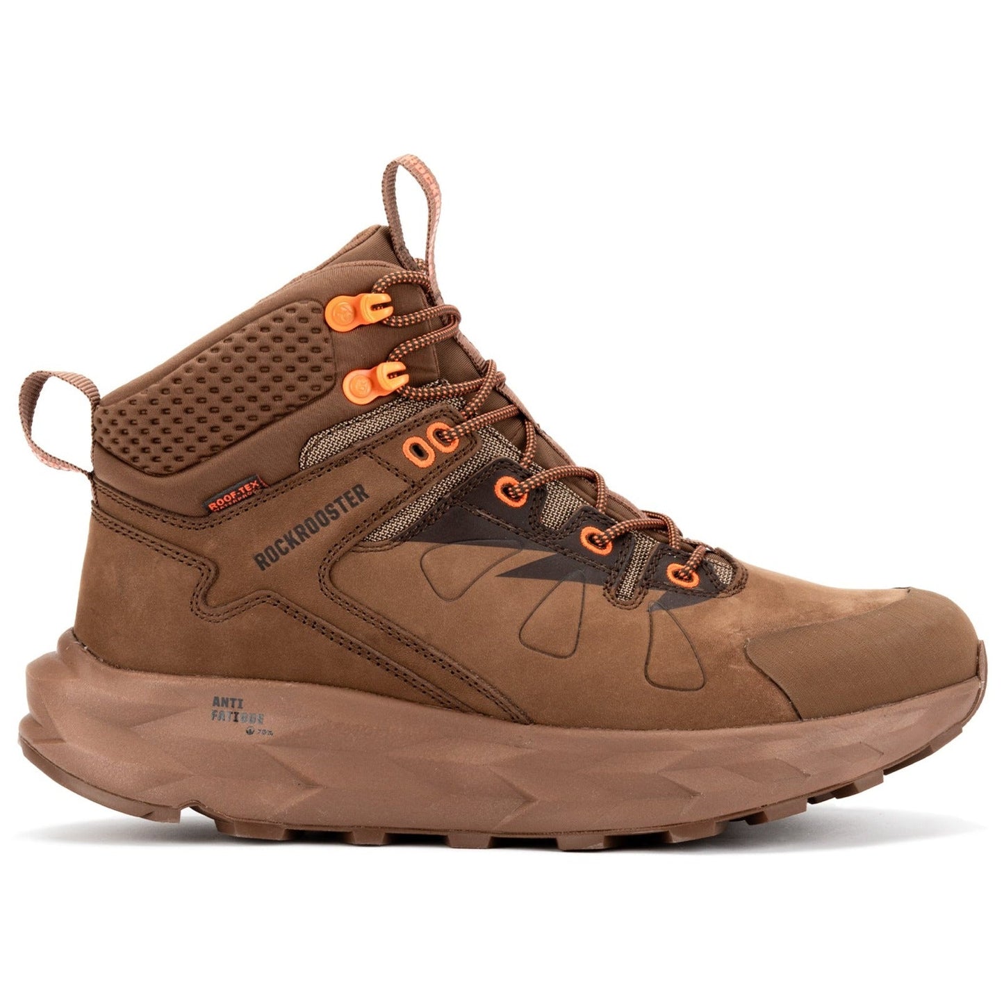 ROCKROOSTER Farmington Brown 6 Inch Waterproof Hiking Boots with VIBRAM® Outsole OC21031 (4)