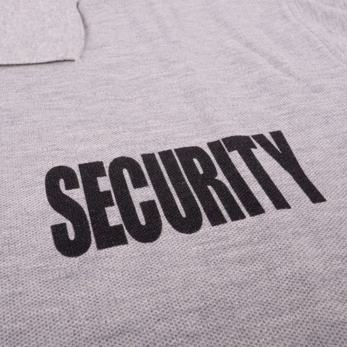 Poly Cotton Short Sleeve Security ID Polo Shirts