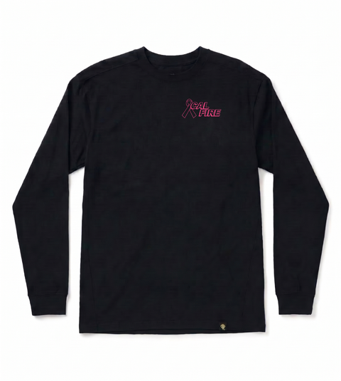 CAL FIRE Cares Premium Cotton Long Sleeve Shirt By First Tactical