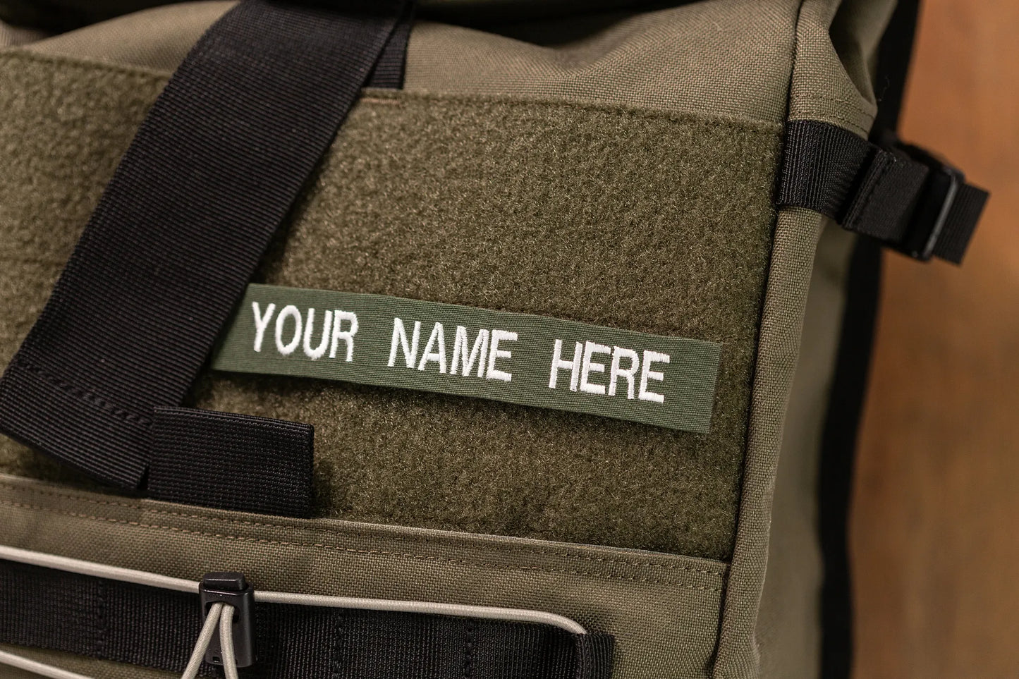 Custom Name Tape 6X1 – OD Green