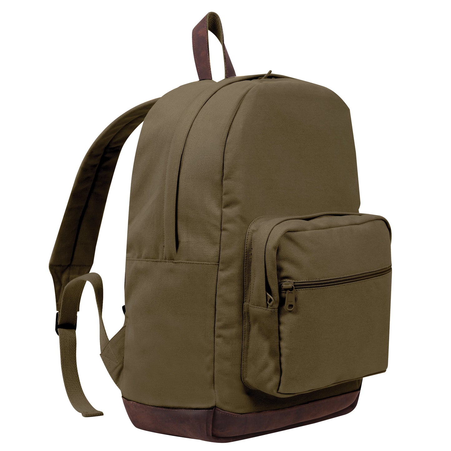 Rothco Vintage Canvas Teardrop Backpack With Leather Accents