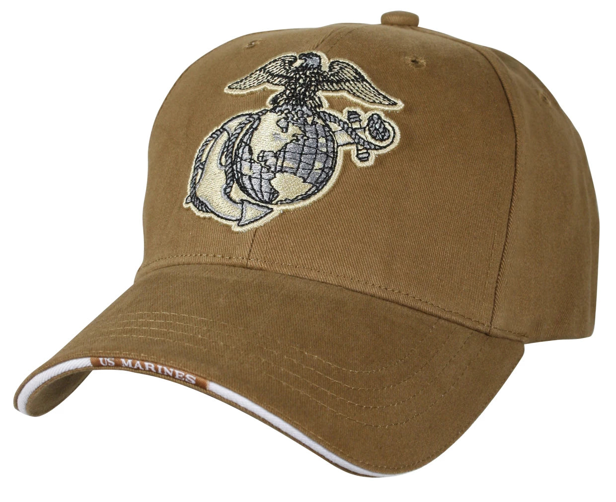 Rothco Deluxe Eagle, Globe &amp; Anchor Low Profile Cap
