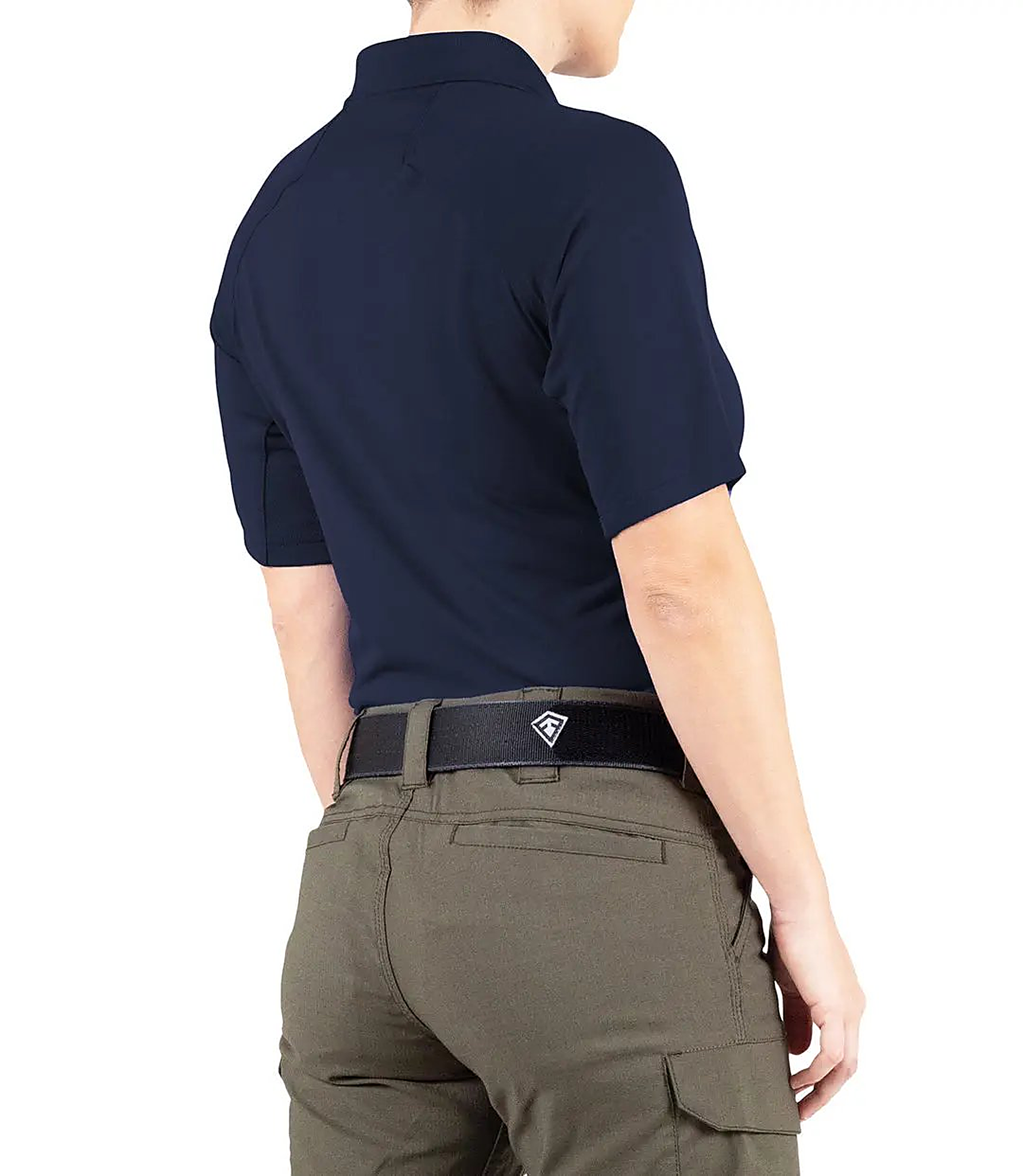 CAL FIRE First Tactical Womens Performance Short Sleeve Polo - side view