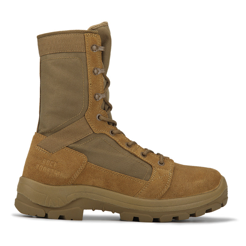 ROCKROOSTER M.G.D.B. 8 inch Tactical and Law Enforcement Boots, Soft Toe, Breathable, AB5010 AR670-1 Standard