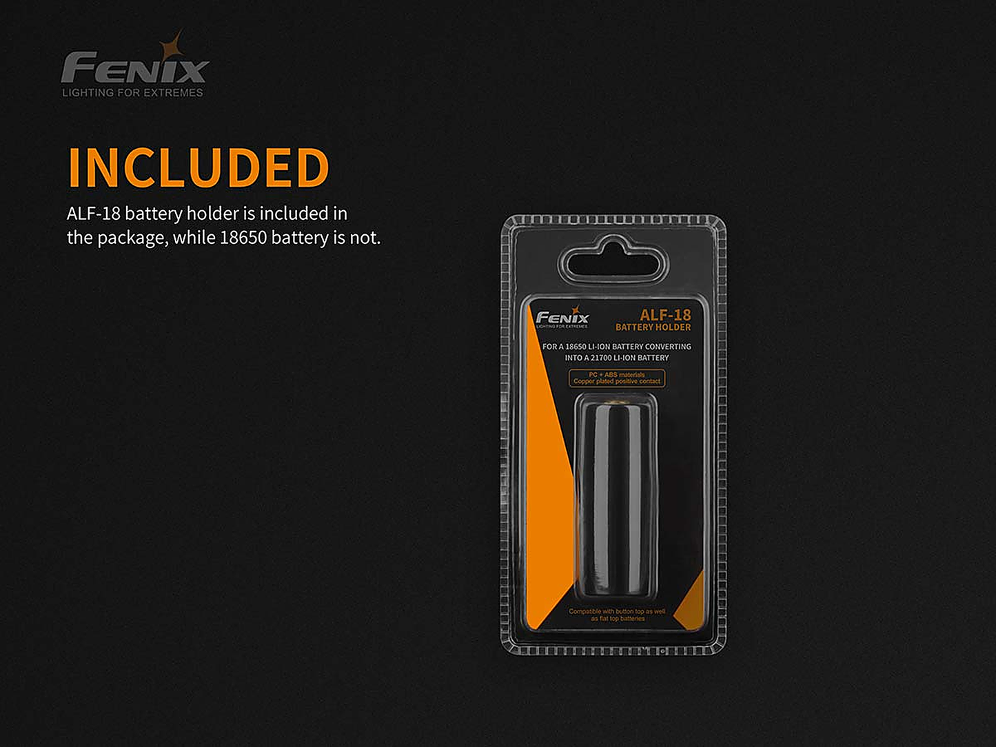 ALF-18 Battery Holder