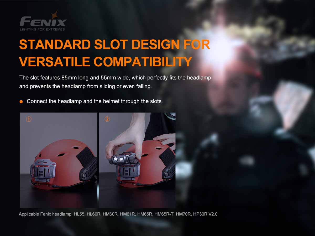 Fenix ALG-04 Headlamp Helmet Mount