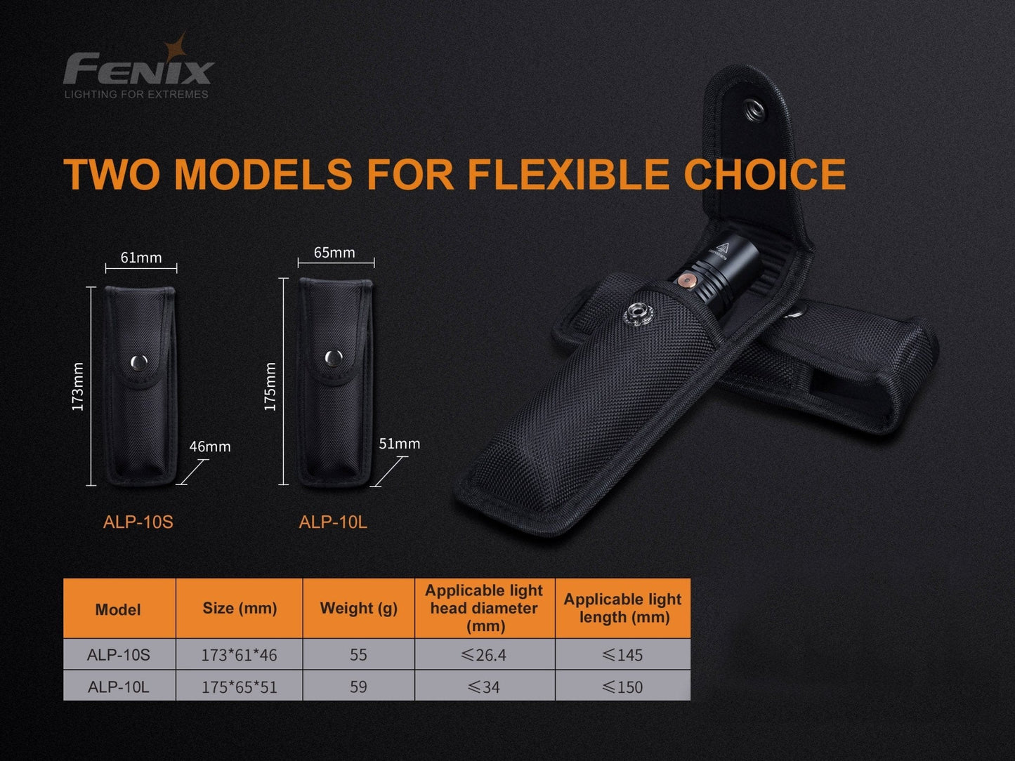 Fenix ALP-10 Tactical Duty Holster