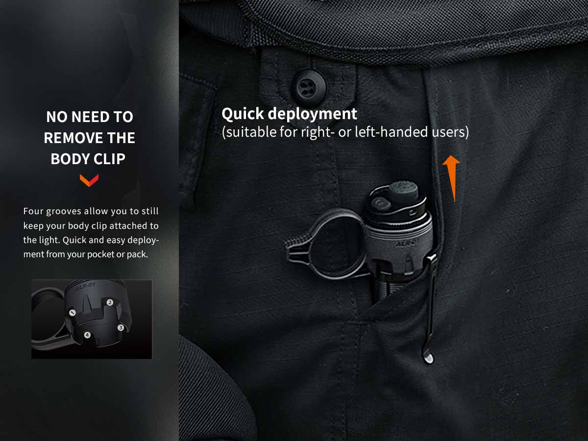 Fenix ALR-01 Tactical Flashlight Ring