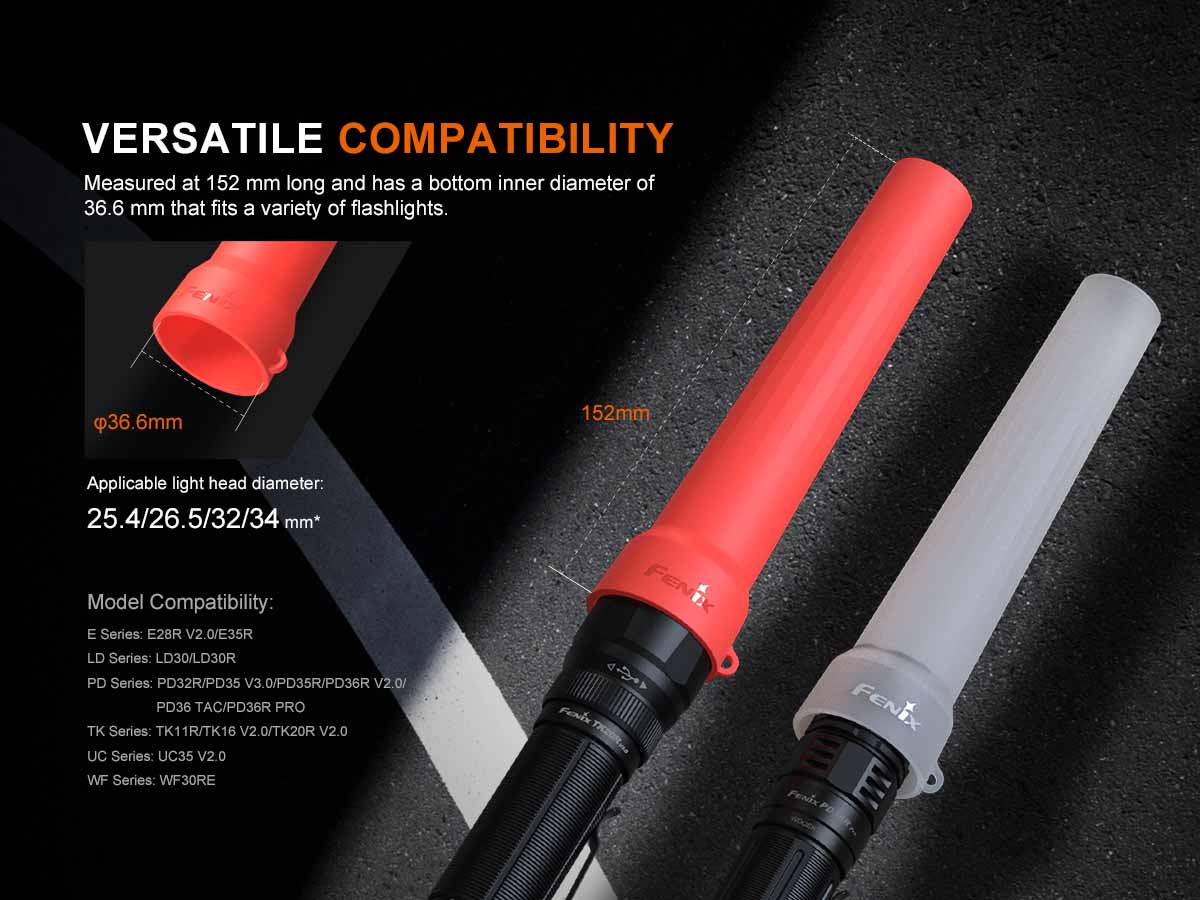 Fenix AOT-03 Soft Silicon Flexible Traffic Wand
