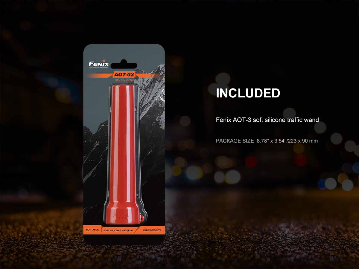 Fenix AOT-03 Soft Silicon Flexible Traffic Wand