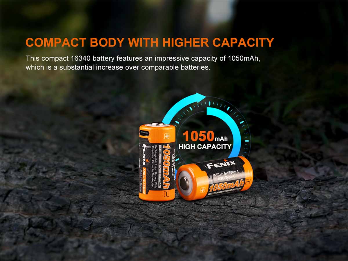 Fenix ARB-L16-1050UP Rechargeable Battery