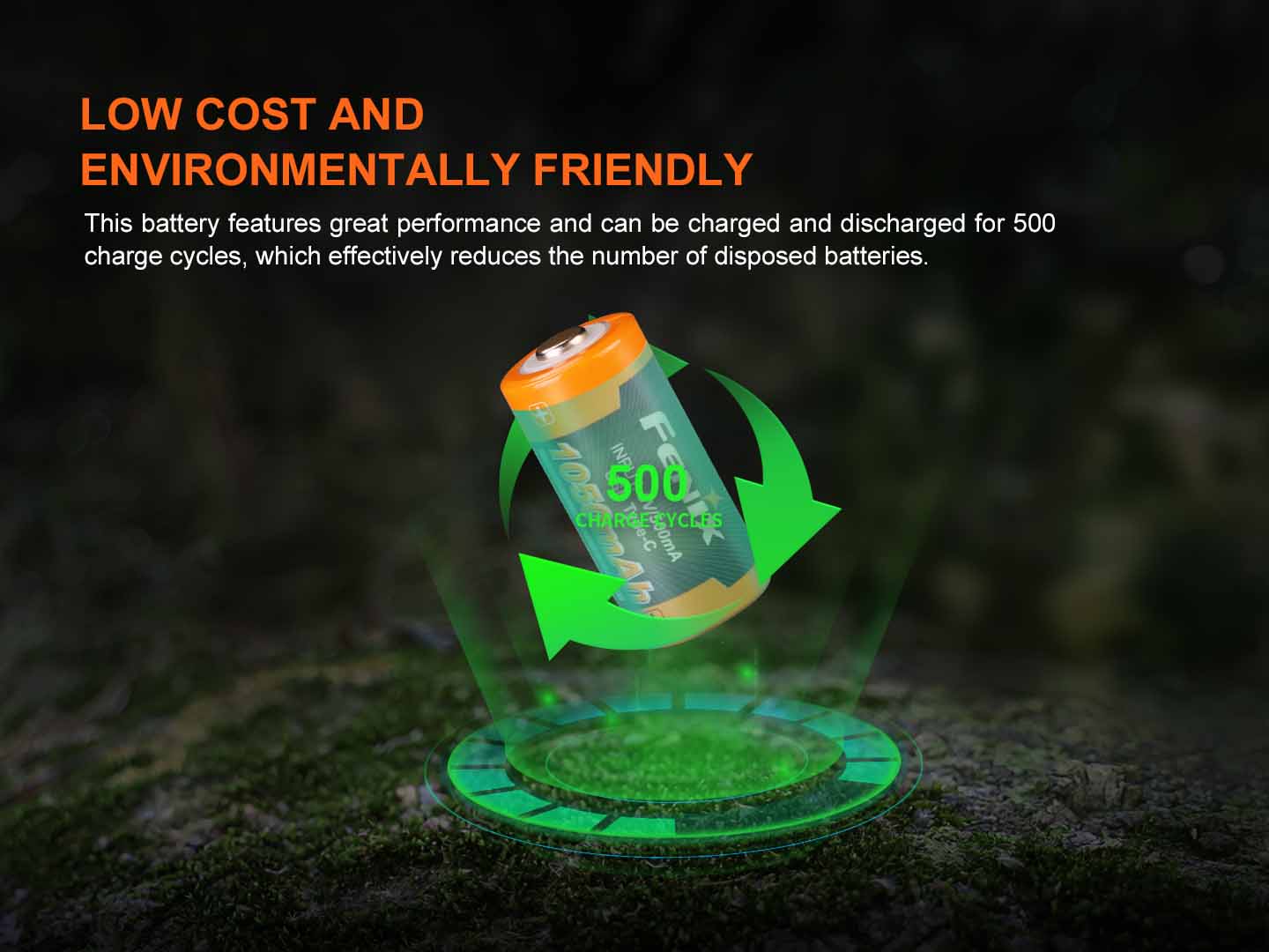 Fenix ARB-L16-1050UP Rechargeable Battery