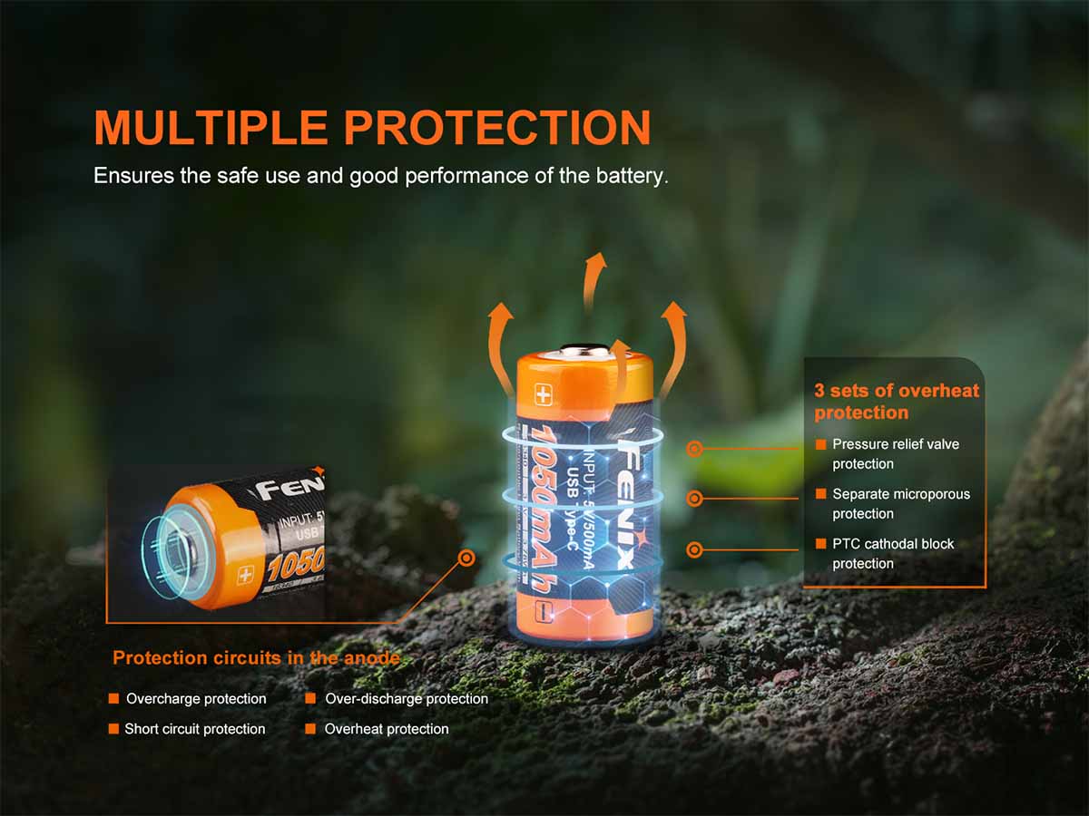 Fenix ARB-L16-1050UP Rechargeable Battery