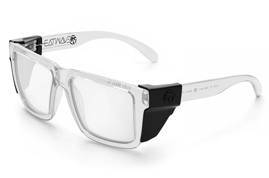 Heat Wave Visual XL VISE Glasses Anti Fog Clear Lens sunglasses view 2