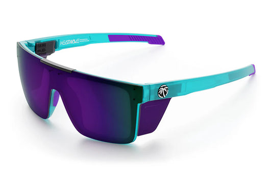 Performance Quatro Sunglasses: Aqua Frost Z87+ - Heatwave