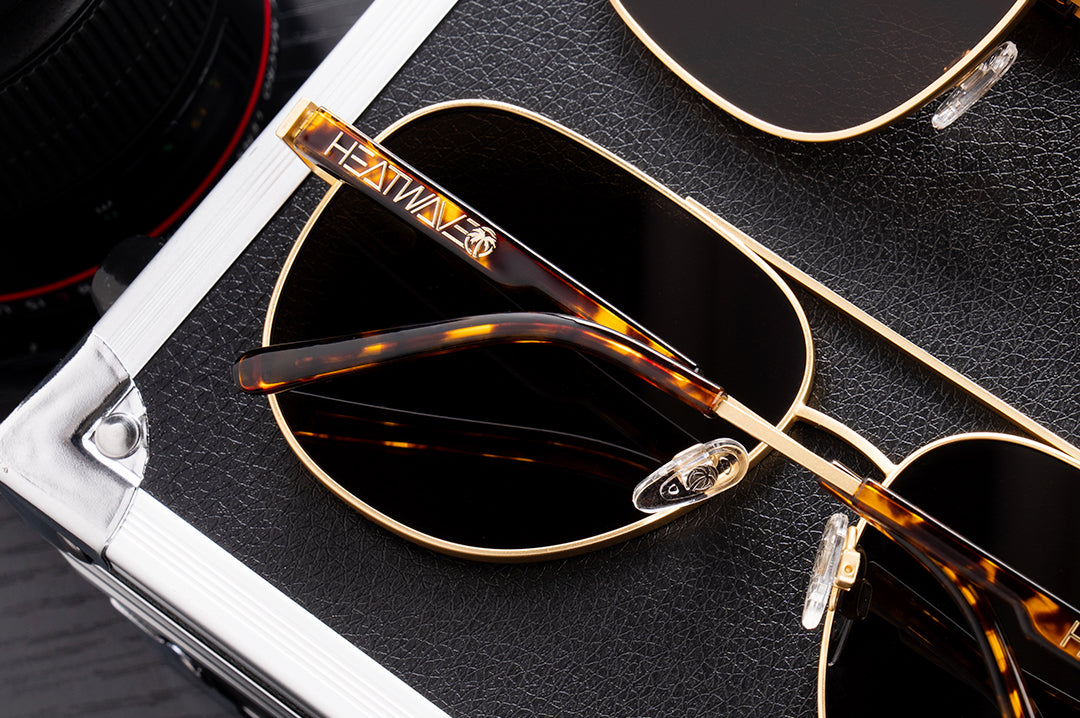 Heat Wave Visual Incline Tortoise Brown Lens sunglasses view 5