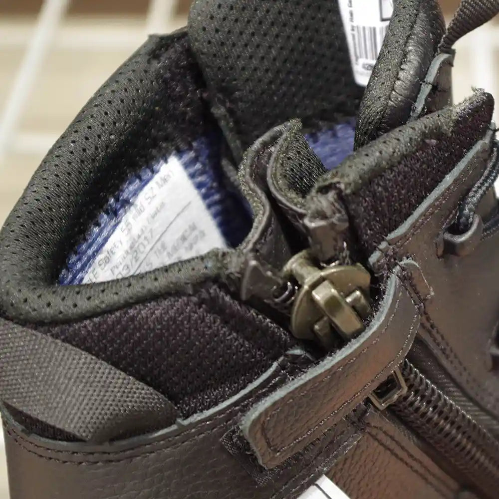 HAIX Black Eagle Safety 55 Mid Side Zip — Industrial Safety Boot