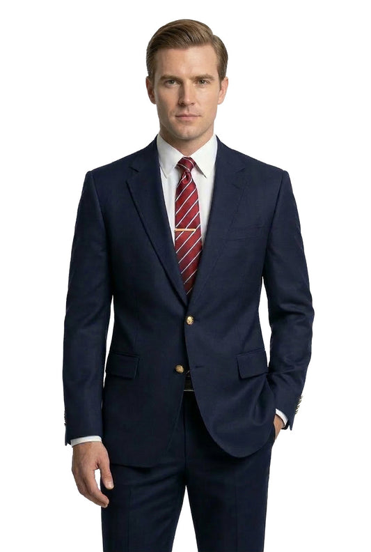 Men’s Poly Wool Single-Breasted Uniform Blazer
