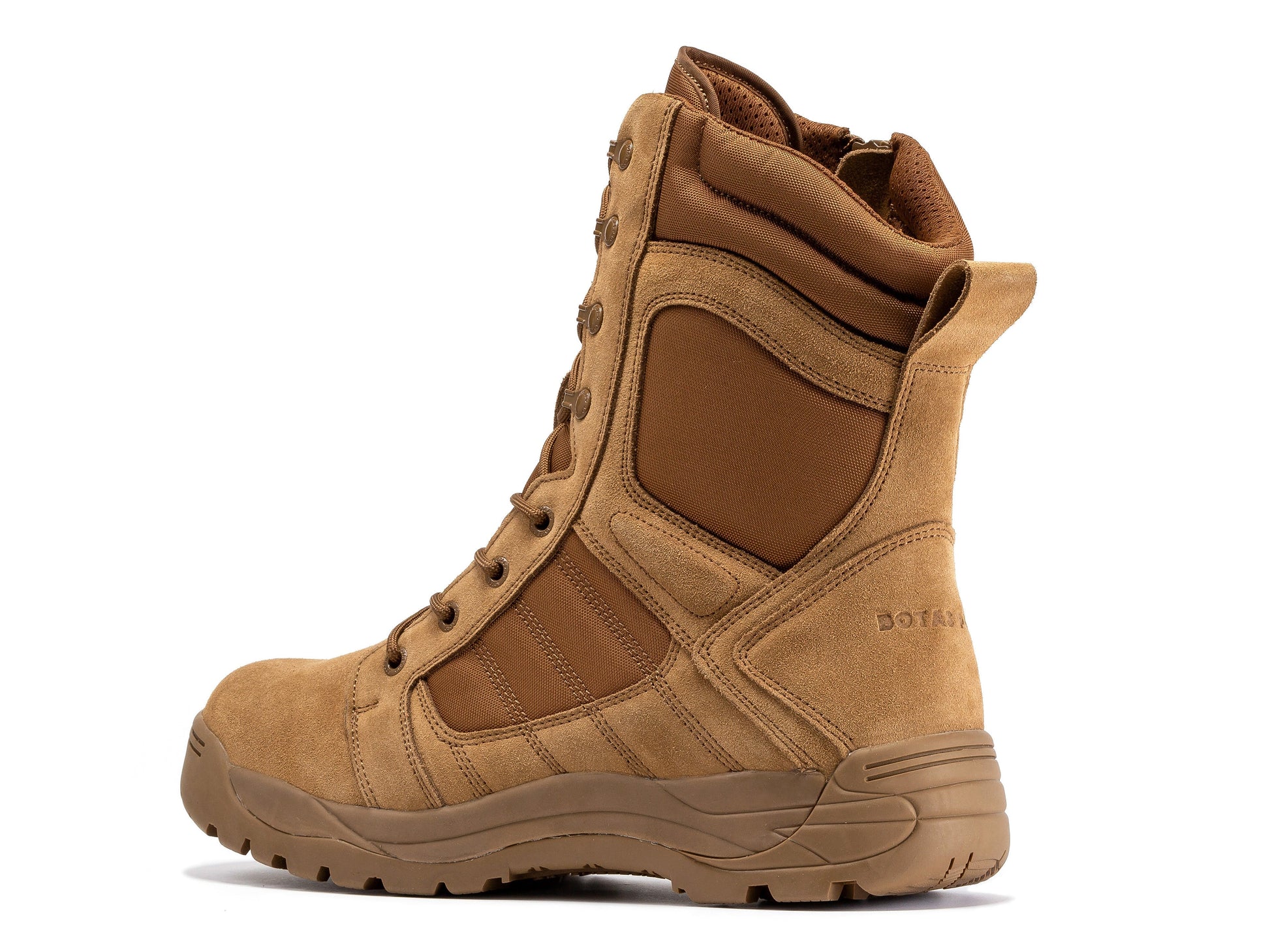 RockRooster Botas Pro Coyote Men's 8 inch Side Zipper Rubber Sole Tactical Boots BMP110CT (2)