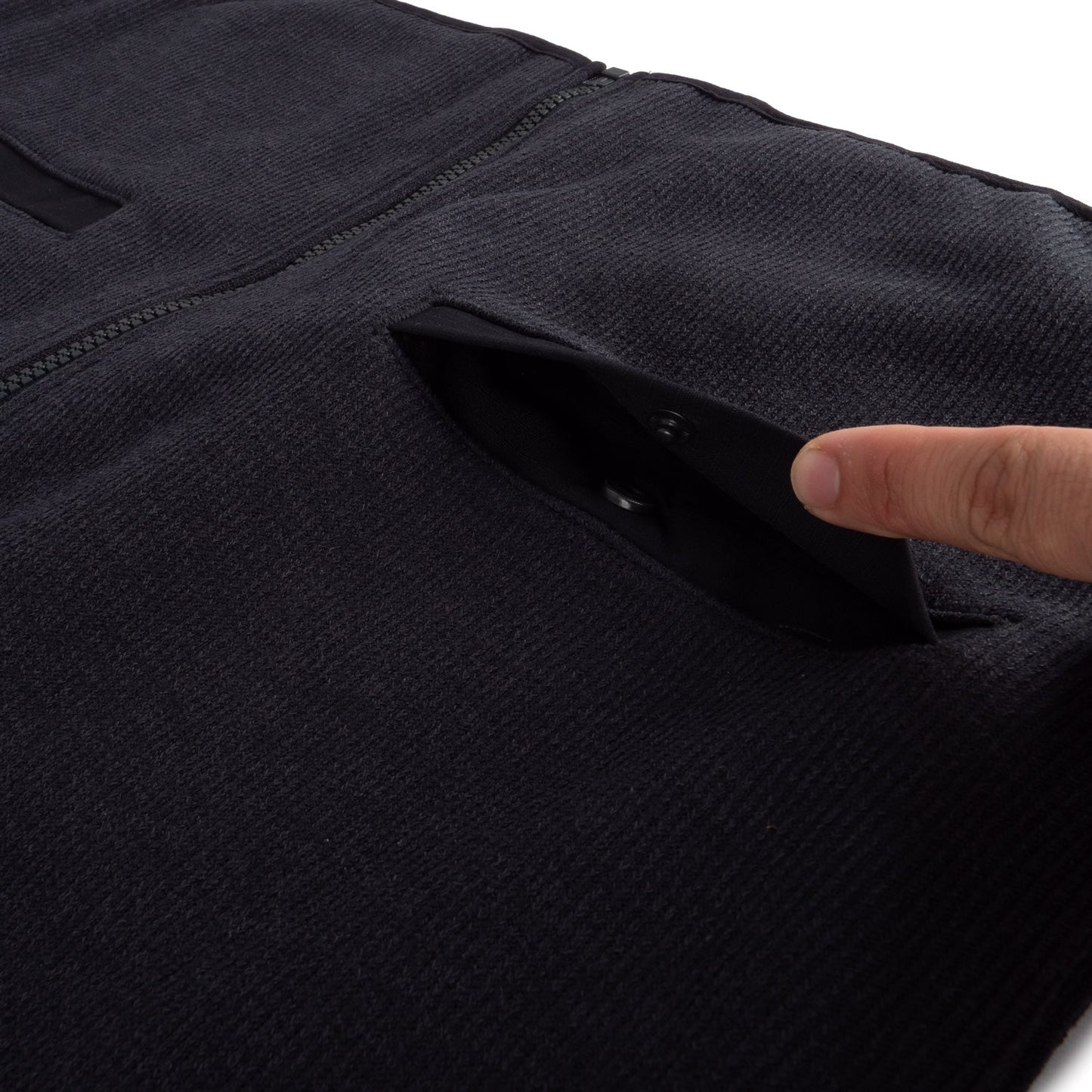 Fleece Lined Zip Front Vest
