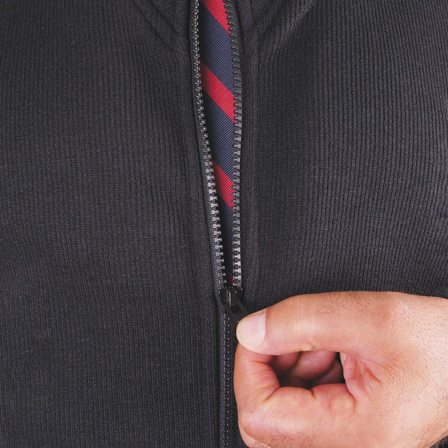 Fleece Lined Zip Front Vest