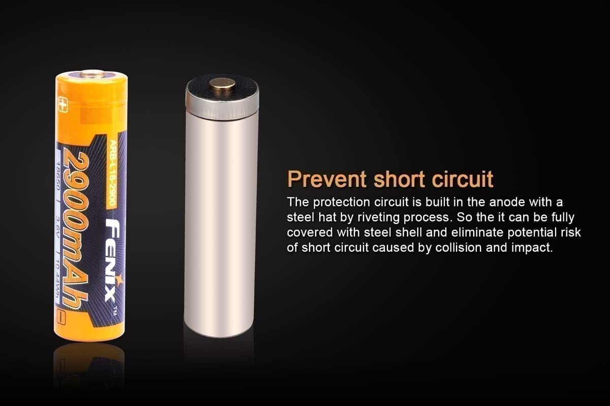 Fenix 18650 Rechargeable Batteries