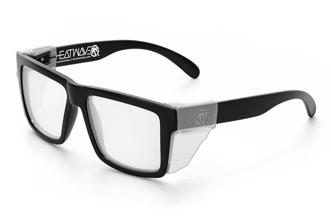 Heat Wave Visual VISE Black Frame Clear Lens sunglasses view 8