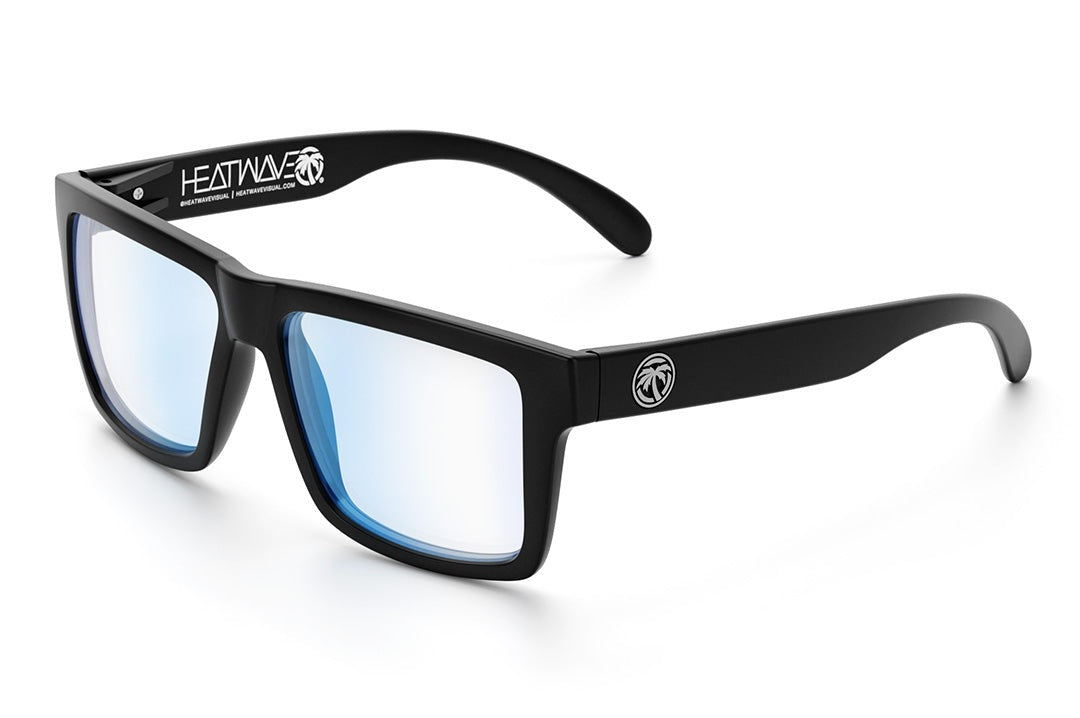 Heat Wave Visual VISE Black Frame Blue Light Blocking Lens sunglasses view 1