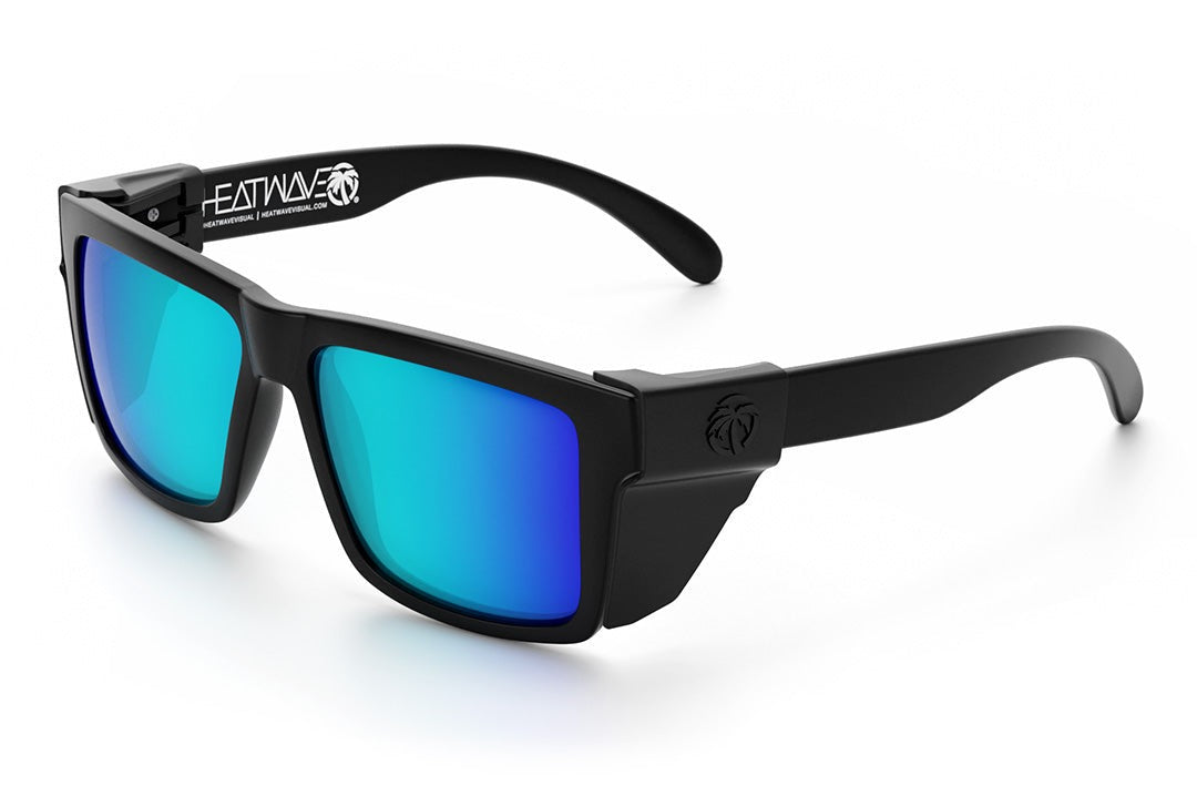 Heat Wave Visual VISE Black Frame Galaxy Lens sunglasses view 2