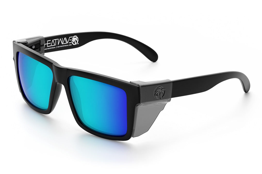 Heat Wave Visual VISE Black Frame Galaxy Lens sunglasses view 3