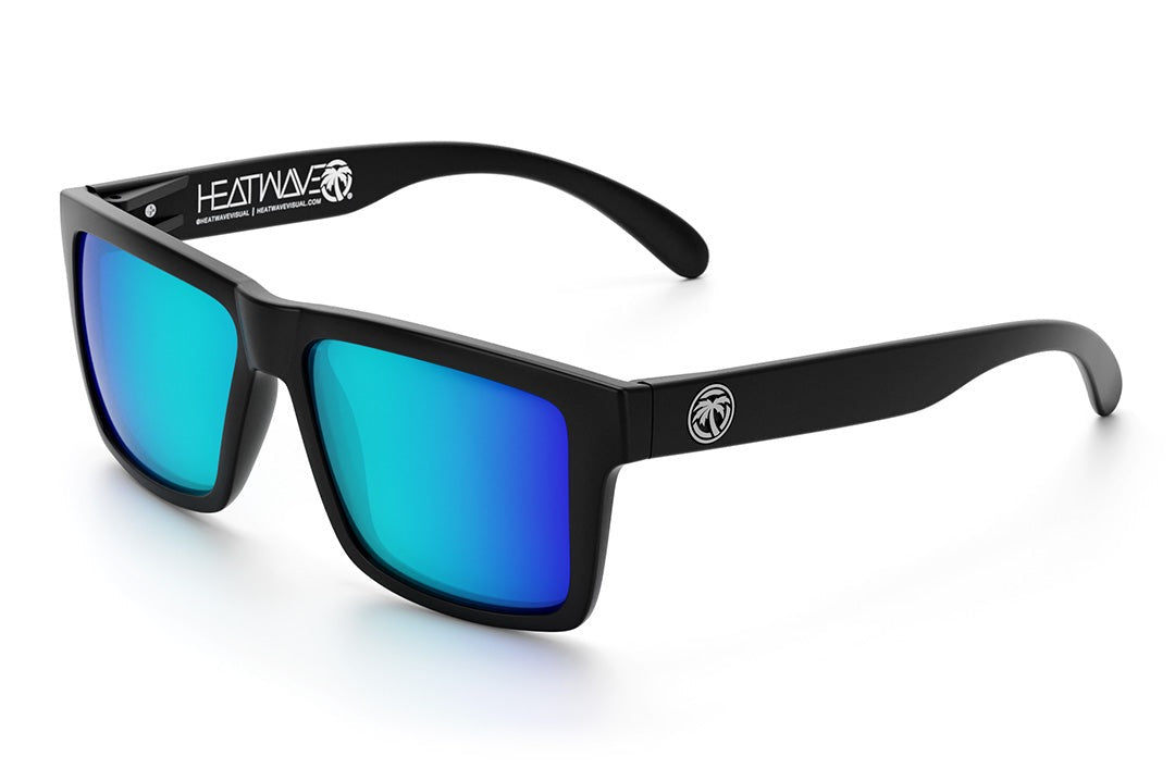 Heat Wave Visual VISE Black Frame Galaxy Lens sunglasses view 1