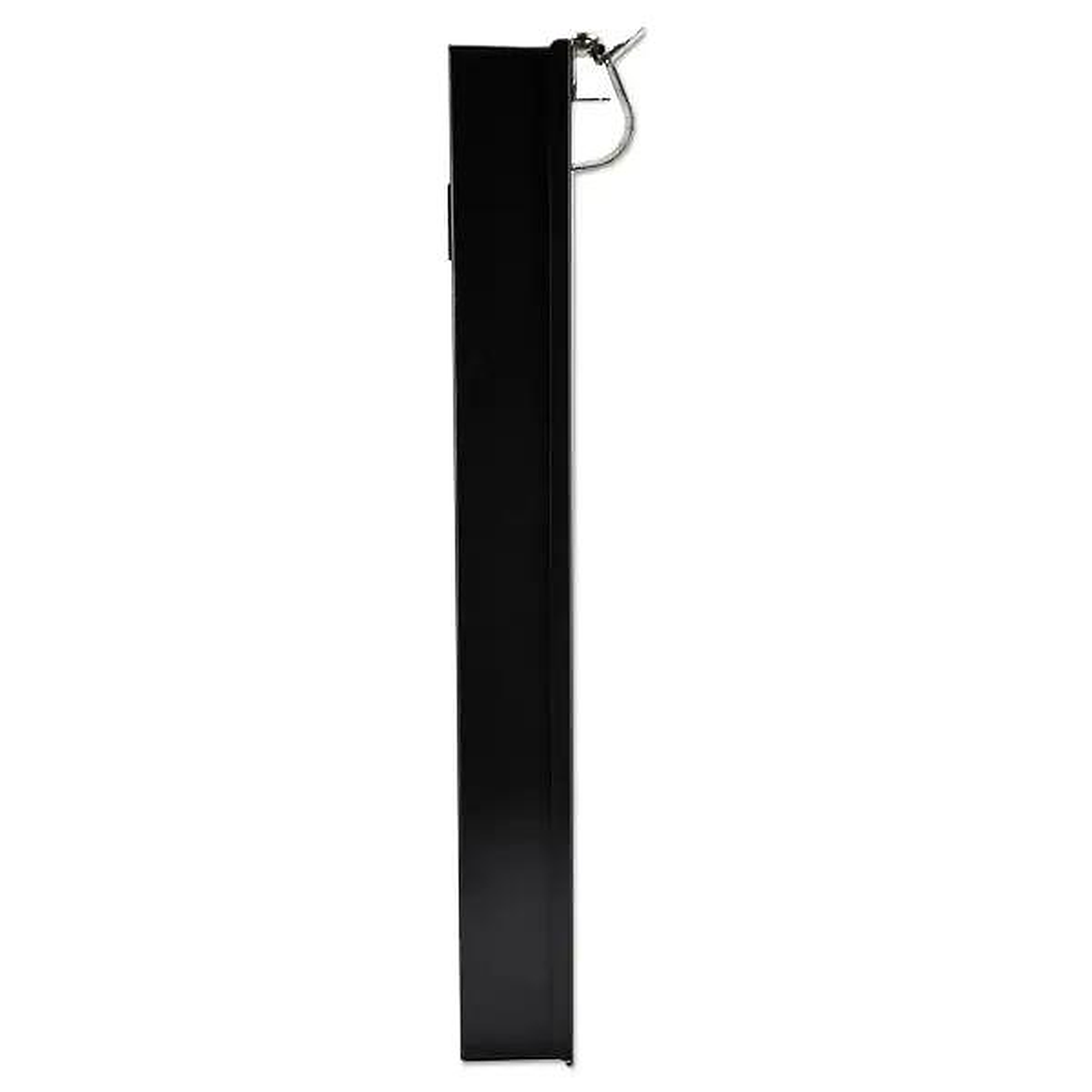 Black Large Clipboard - 8.5"x12" - detail view