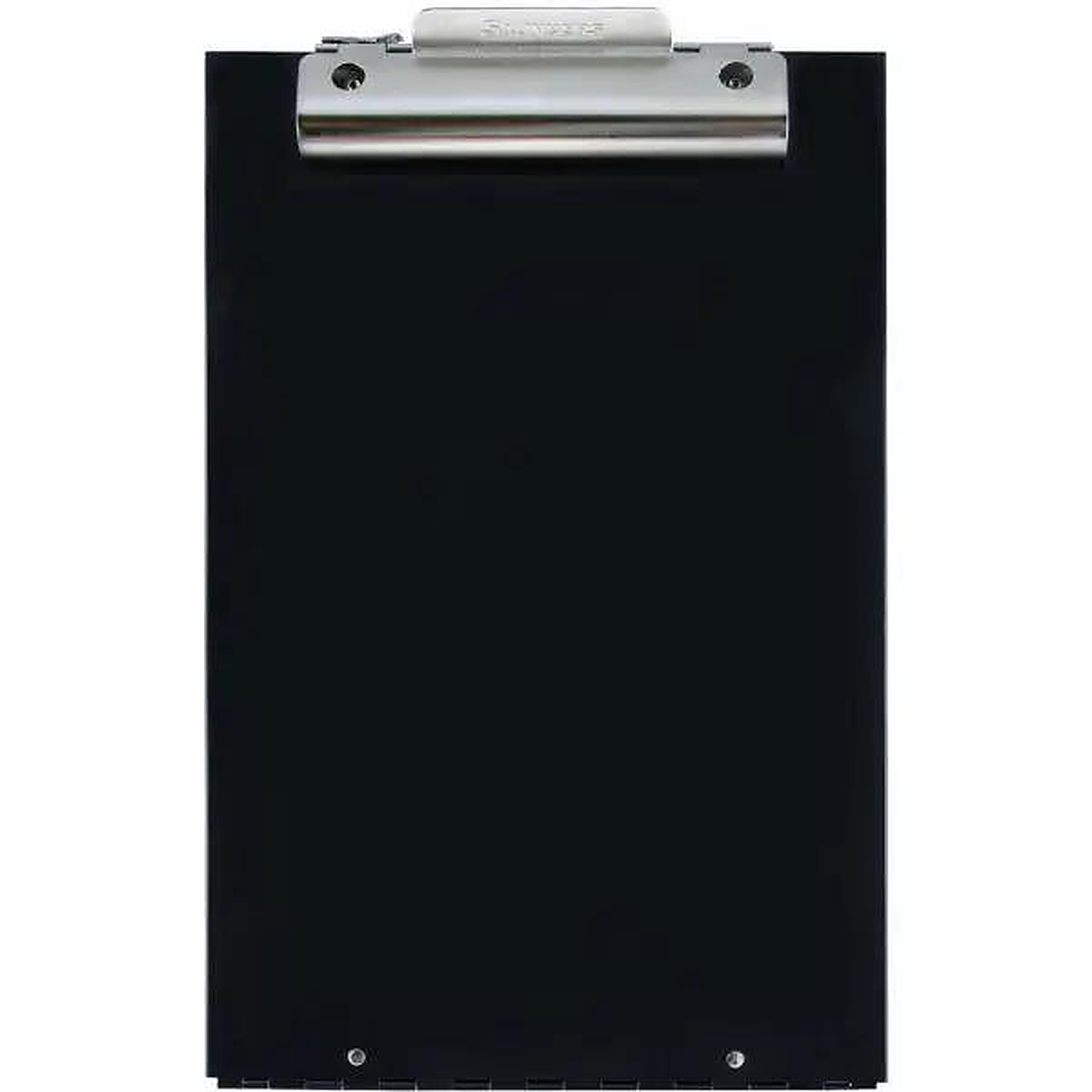 Black Large Clipboard - 8.5"x12" - side view