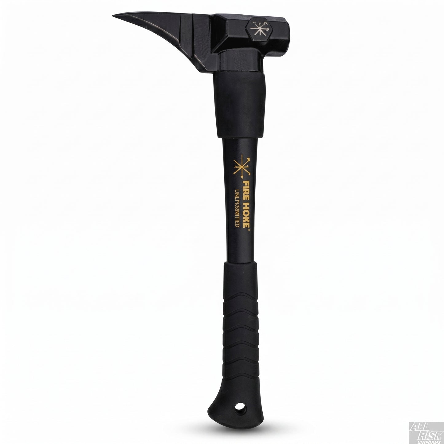 Black Maxx hybrid sledge maul side profile - showing forged steel head and ergonomic handle for versatile operations