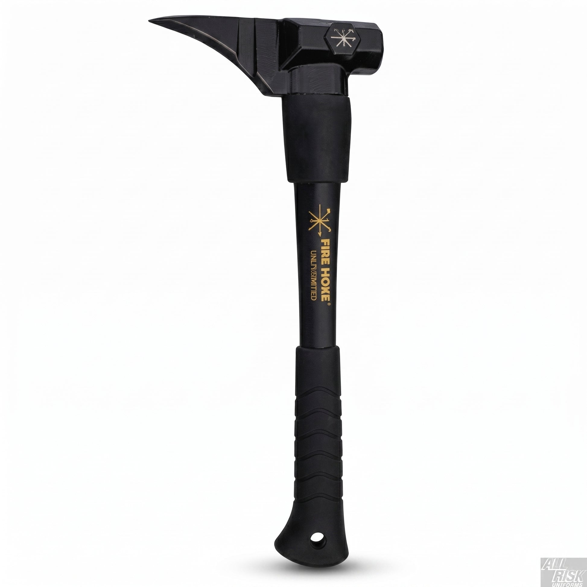 Black Maxx hybrid sledge maul side profile - showing forged steel head and ergonomic handle for versatile operations