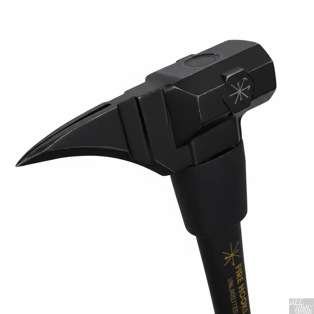 Black Maxx hybrid sledge maul tool head detail - close-up showing forged steel construction with dual striking surfaces