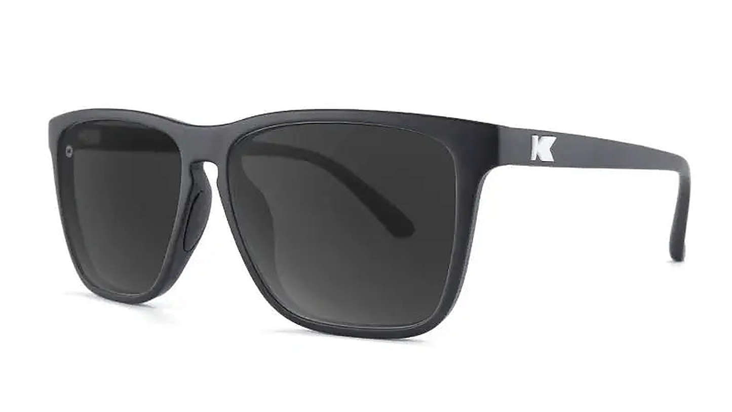 Black / Smoke Fast Lanes Sport - Knockaround Sunglasses - back view
