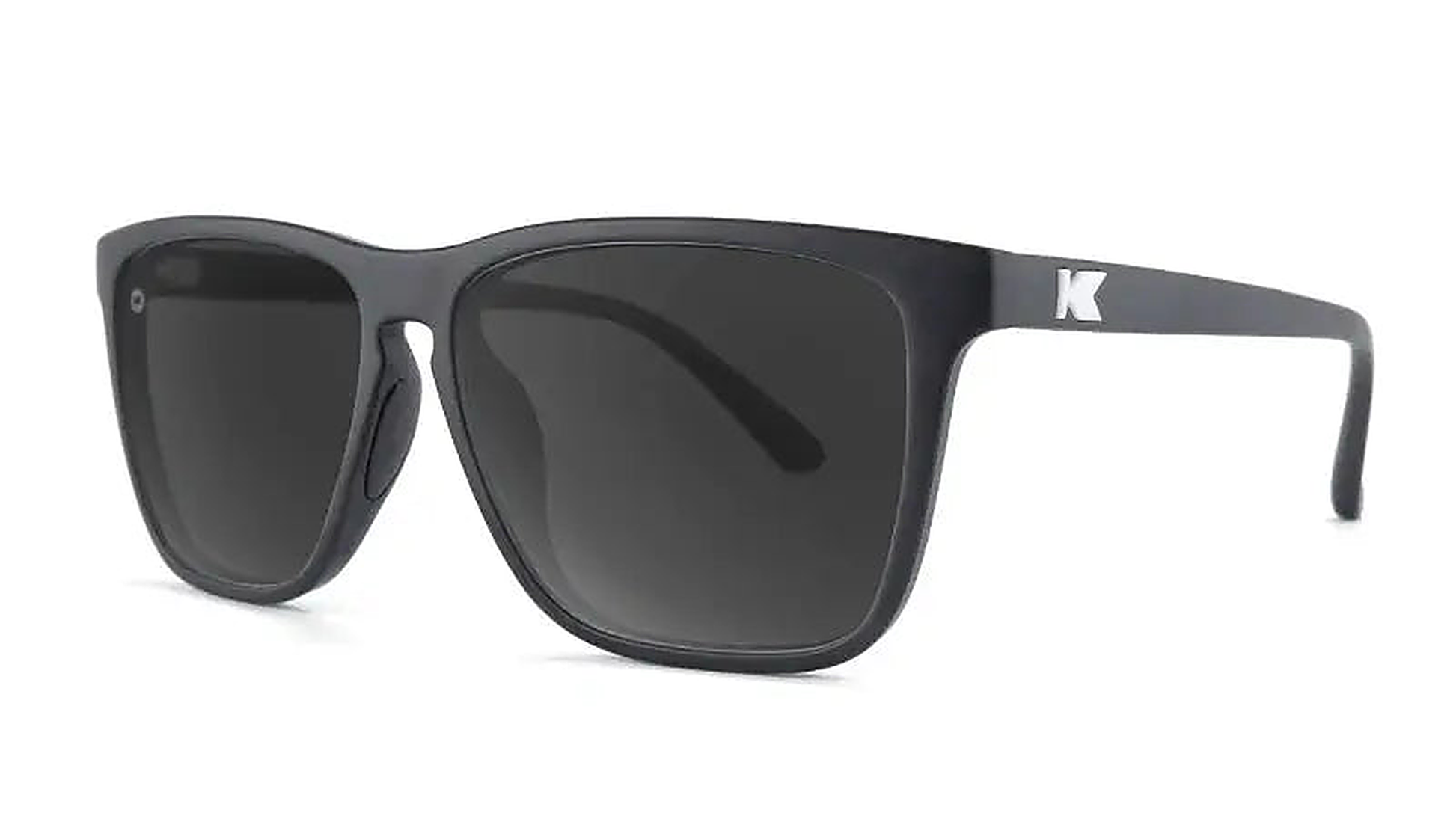 Black / Smoke Fast Lanes Sport - Knockaround Sunglasses - back view
