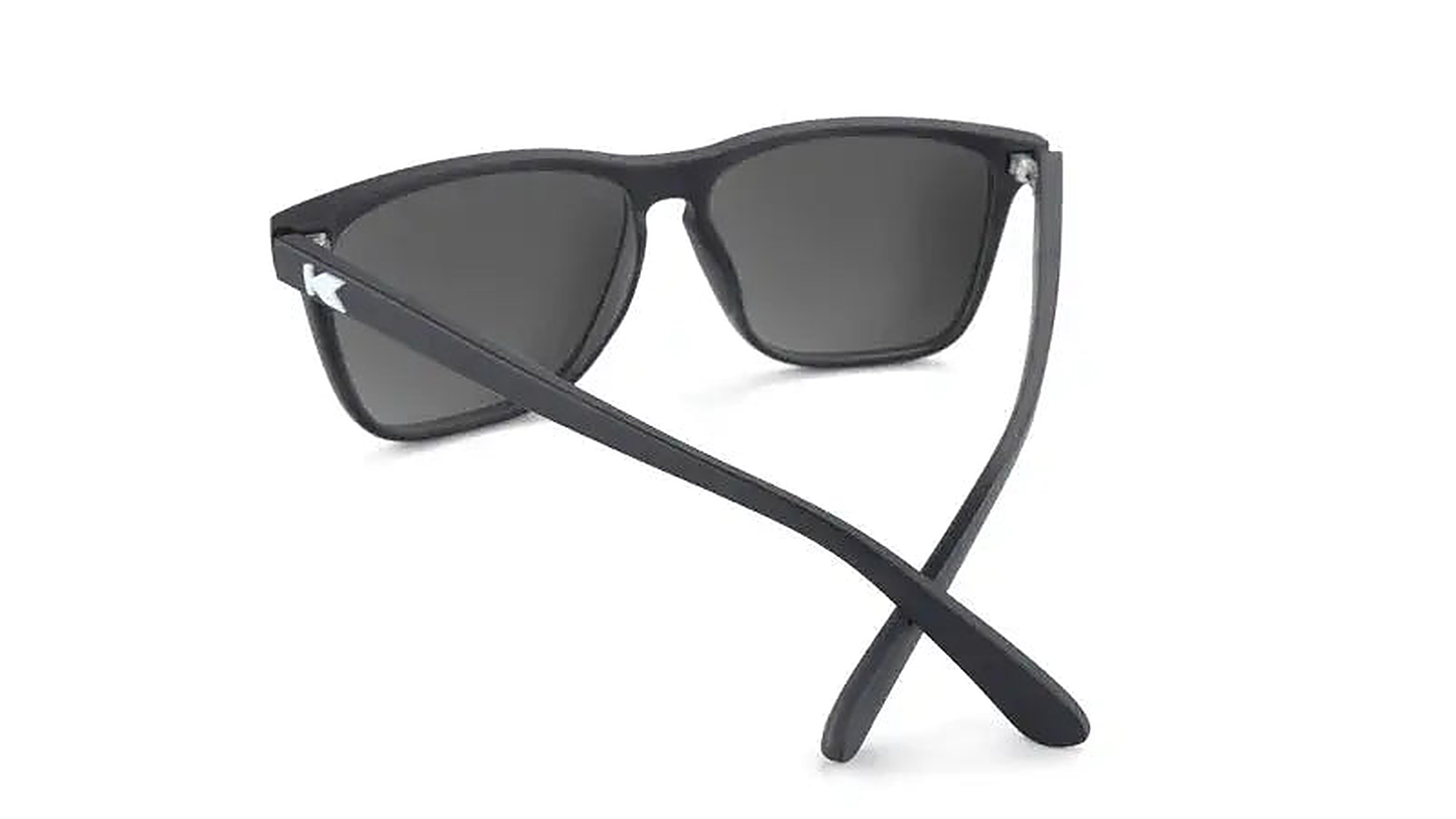 Black / Smoke Fast Lanes Sport - Knockaround Sunglasses - side view