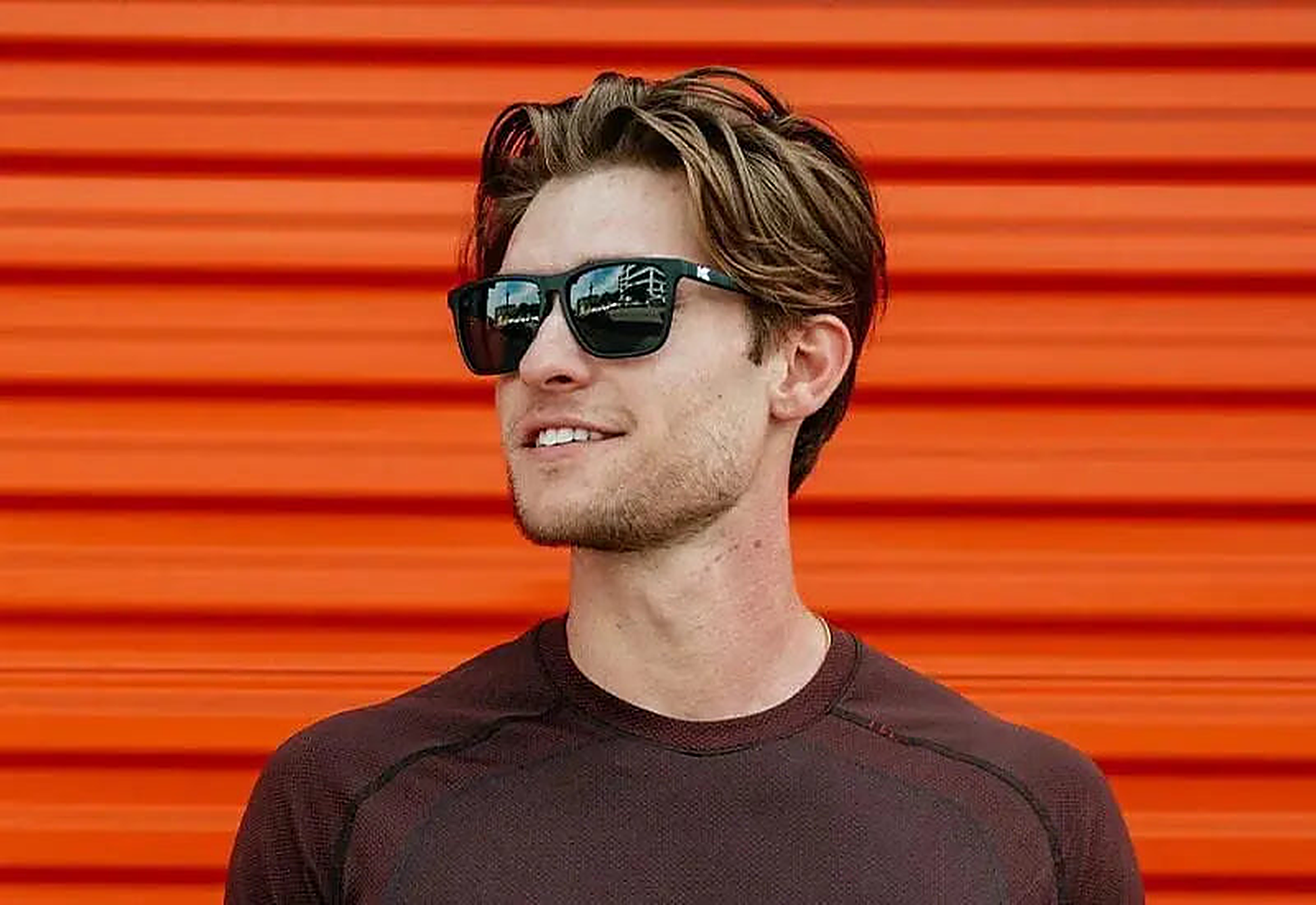 Black / Smoke Fast Lanes Sport - Knockaround Sunglasses - additional view