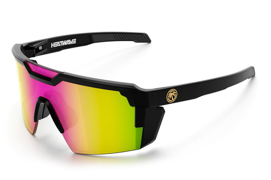 Heat Wave Visual Future Tech Black Frame Savage Spectrum sunglasses view 1