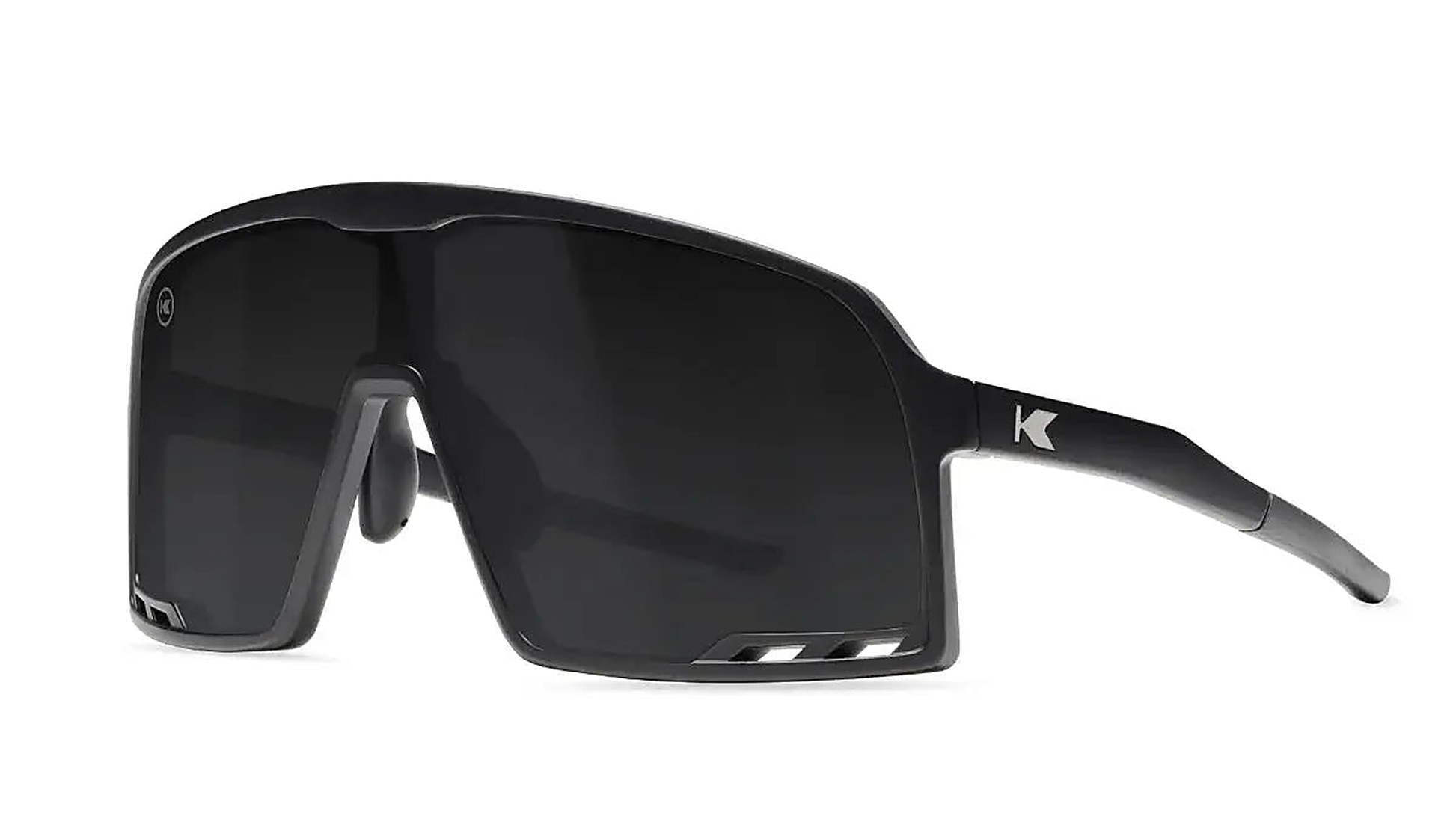 Black on Black Campeones - Knockaround Sunglasses - back view