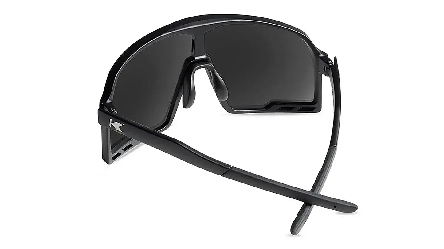 Black on Black Campeones - Knockaround Sunglasses - side view